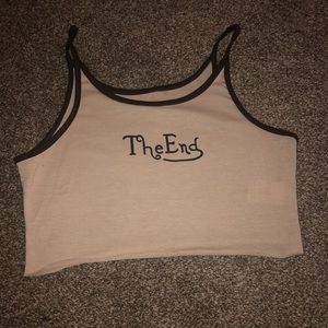 The end tank top